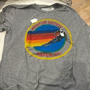 Aviator Nation Aspen Tee Brand New Large